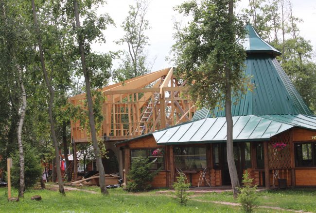 Изготовление каркаса из LVL бруса