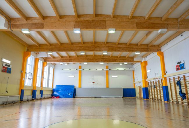LVL брус в строительстве спортивных сооружений